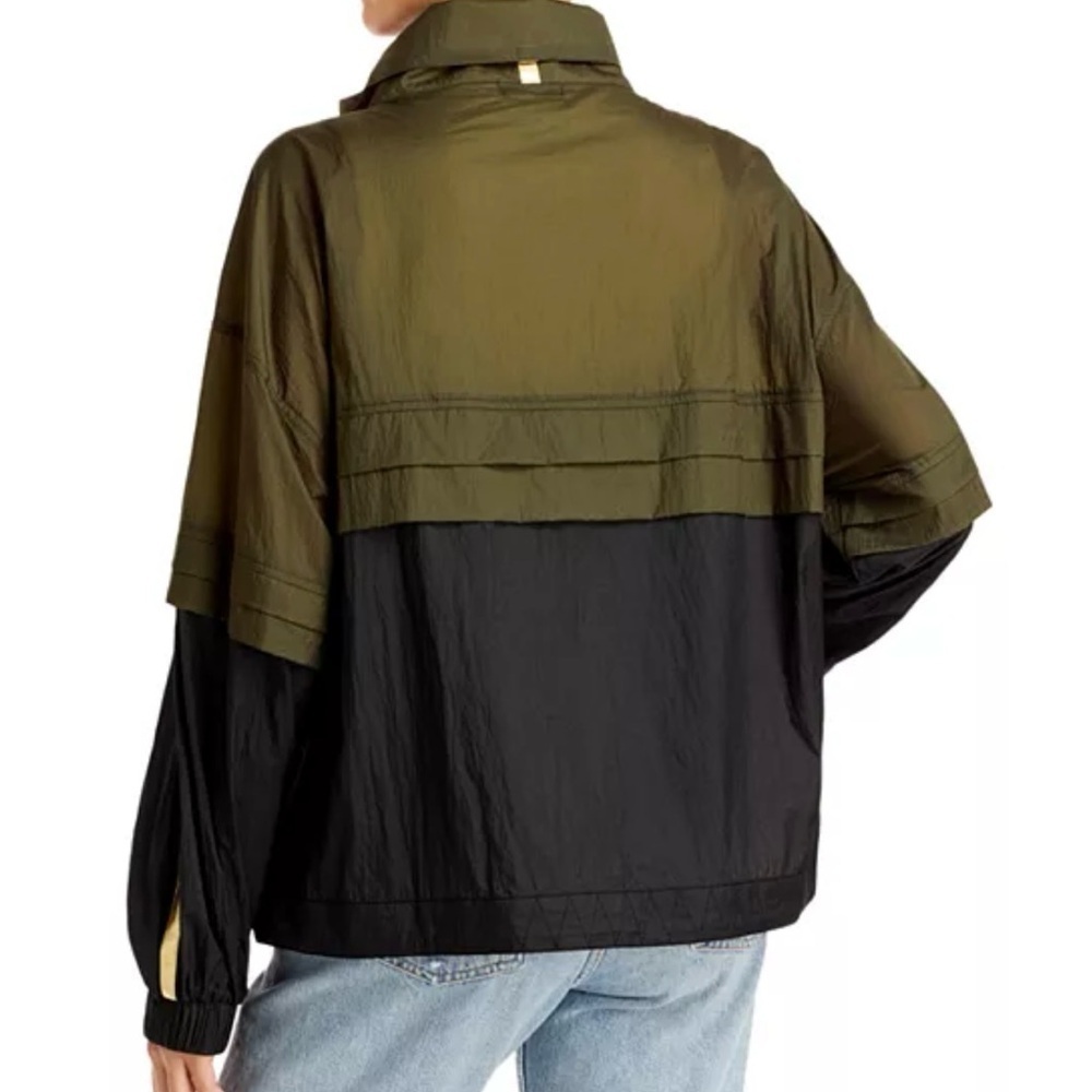 Olive and Black Track Jacket Women's - Picture 2 of 10
